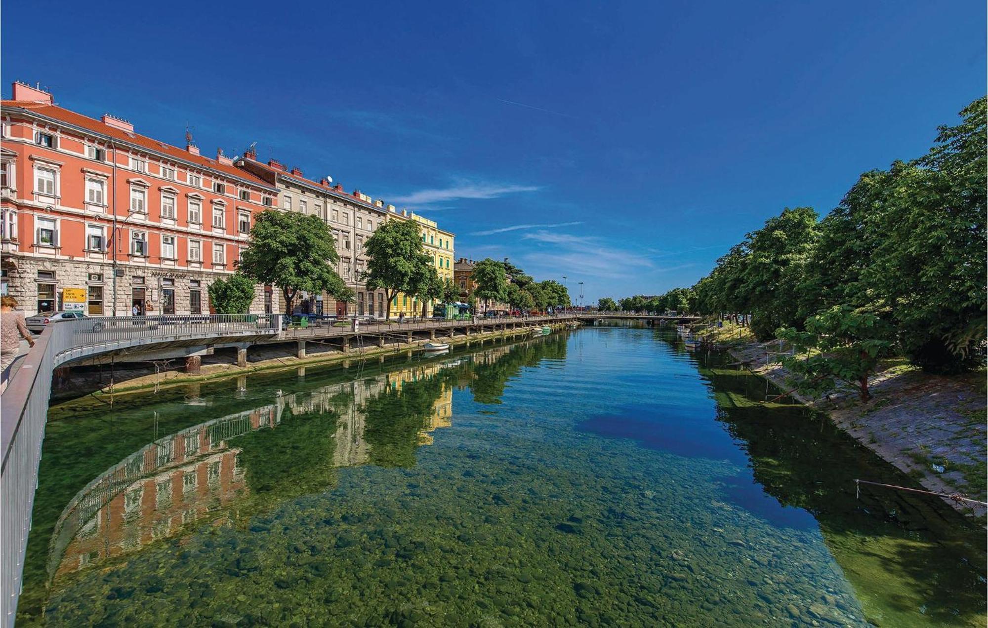 Nice Apartment In Rijeka With House Sea View Eksteriør bilde