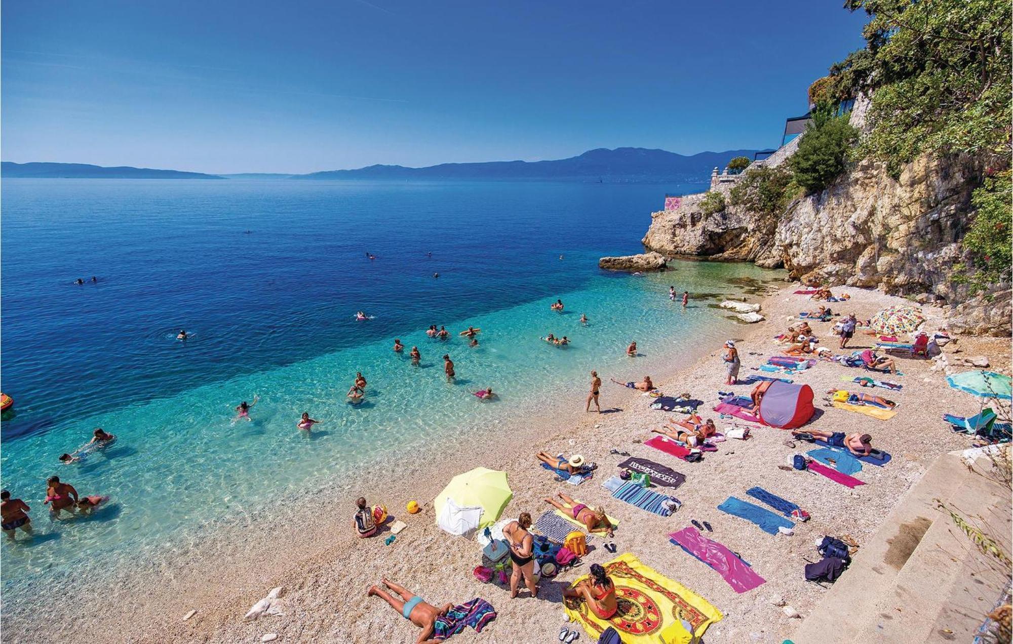 Nice Apartment In Rijeka With House Sea View Eksteriør bilde